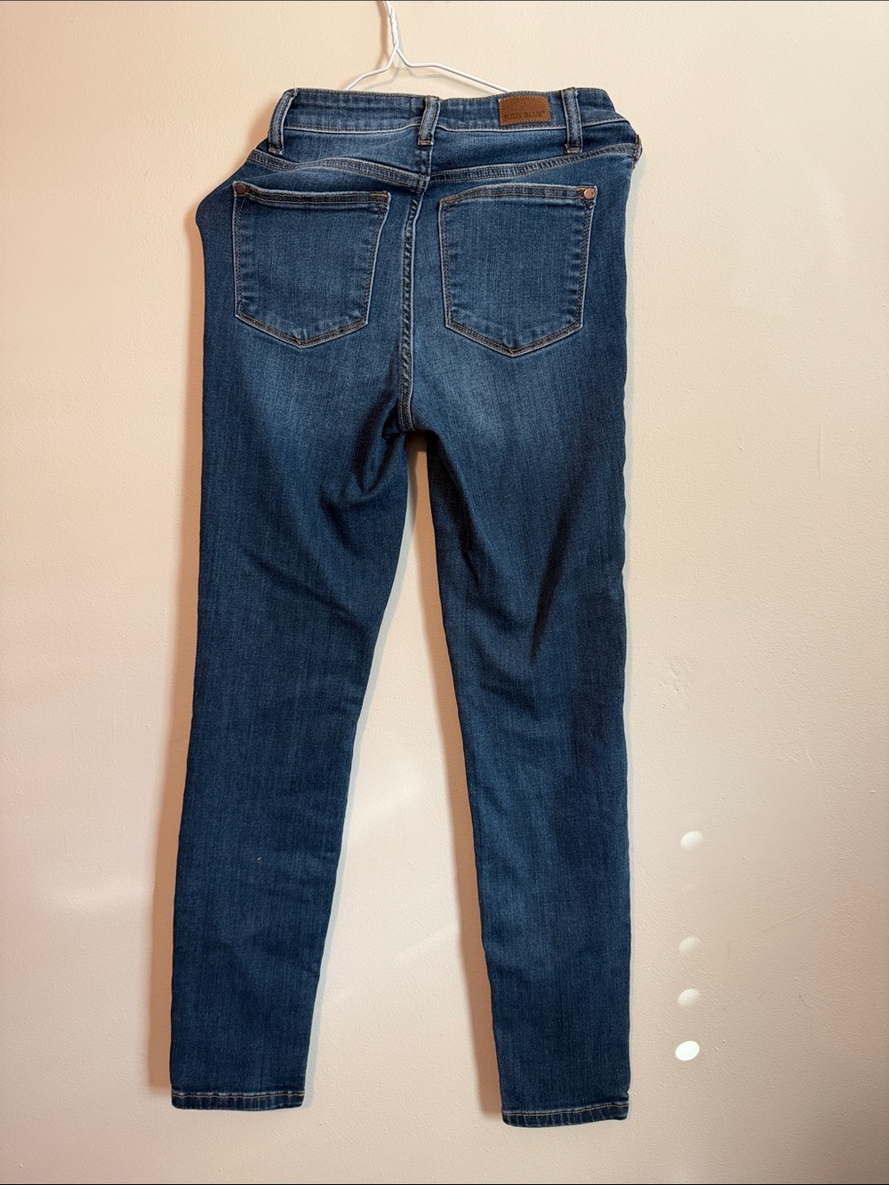 Judy Blue Dark Blue High-Rise Skinny Jeans size 24 - Picture 3 of 9